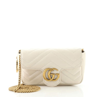 Gucci GG Marmont Flap Bag Matelasse Leather Mini