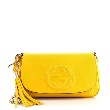 Gucci Soho Chain Crossbody Bag (Outlet) Leather Medium