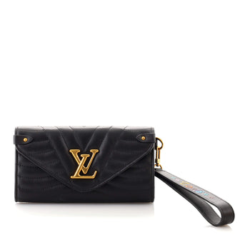 Louis Vuitton New Wave Long Wallet Quilted Leather