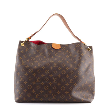 Louis Vuitton Graceful Handbag Monogram Canvas MM