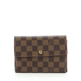Louis Vuitton Porte Tresor Etui Papiers Wallet Damier