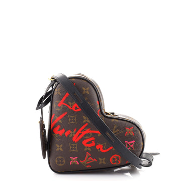 Louis Vuitton Coeur Handbag Limited Edition Fall in Love Monogram Canvas