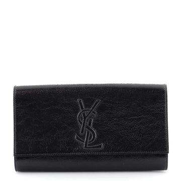 Saint Laurent Belle de Jour Clutch Leather Large