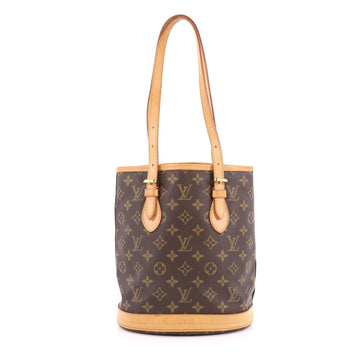 Louis Vuitton Petit Bucket Bag Monogram Canvas
