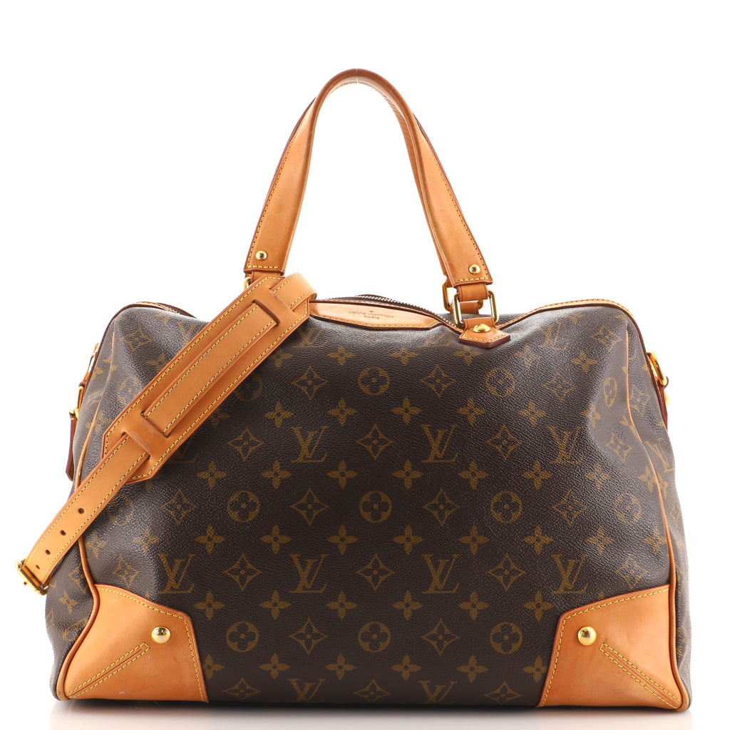 Retiro leather satchel Louis Vuitton Brown in Leather - 36170211