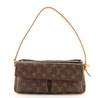 Louis Vuitton Viva Cite Handbag Monogram Canvas MM