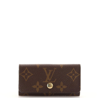 Louis Vuitton 4 Key Holder Monogram Canvas