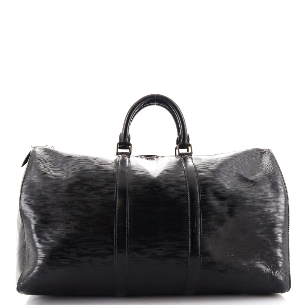 Louis Vuitton Keepall Bag Epi Leather 50 Black 1495441