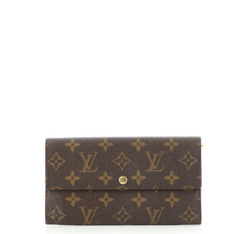 Louis Vuitton Vintage Sarah Wallet Monogram Canvas