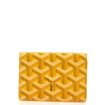 Goyard Business Card Case Coated Canvas