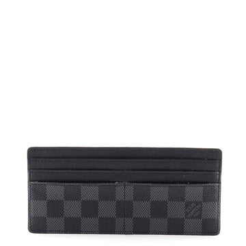 Louis Vuitton Card Holder Damier Graphite Long
