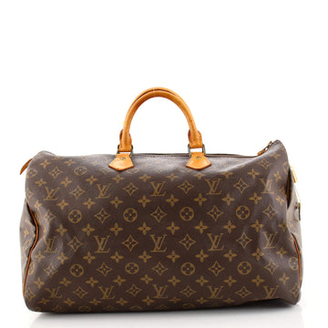 Louis Vuitton Speedy Handbag Monogram Canvas 40
