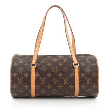 Louis Vuitton Papillon Handbag Monogram Canvas 30 Brown