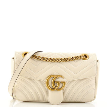 Gucci GG Marmont Flap Bag Matelasse Leather Small