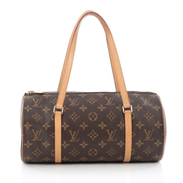 Louis Vuitton Papillon Handbag Monogram Canvas 30 Brown