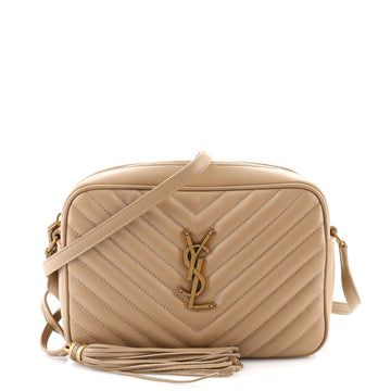 Saint Laurent Lou Camera Bag Matelasse Chevron Leather Small