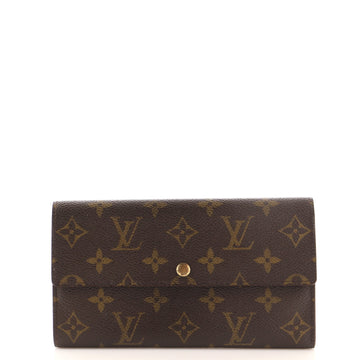 Louis Vuitton Vintage Sarah Wallet Monogram Canvas