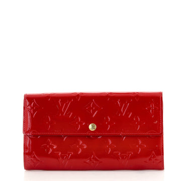Louis Vuitton Sarah Wallet Monogram Vernis