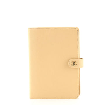 Chanel Ring Agenda Cover Goatskin Small