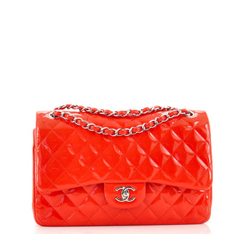 Chanel Classic Double Flap Quilted Jumbo Red - US