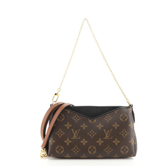 Louis Vuitton Pallas Clutch Monogram Canvas