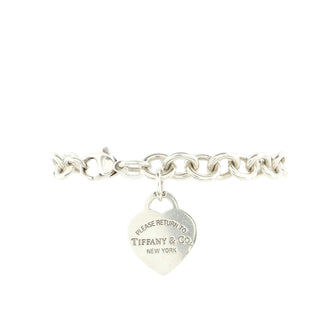 Tiffany & Co. Heart Tag Bracelet Sterling Silver