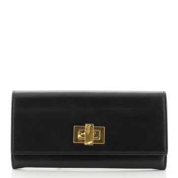Fendi Peekaboo Wallet Leather