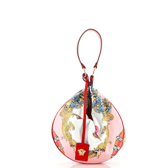 Versace Rodeo Pop Shoulder Bag Printed Nylon