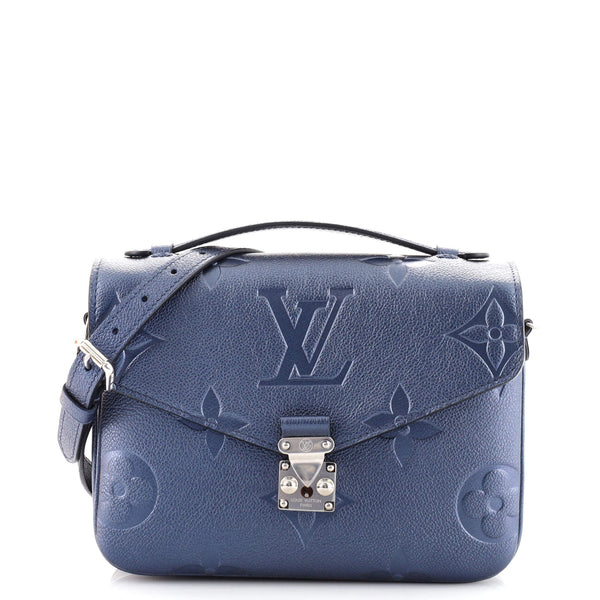 Louis Vuitton Pochette Metis Monogram Empreinte Giant Blue 2217071