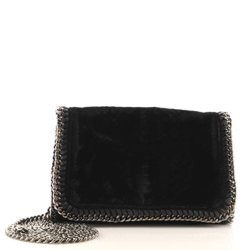Stella McCartney Falabella Flap Crossbody Bag Shaggy Deer Mini