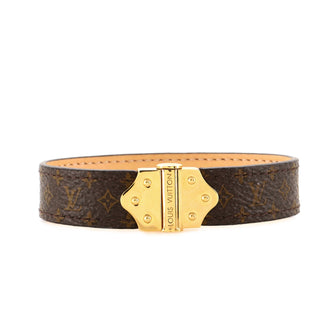 Louis Vuitton Nano Monogram Bracelet Monogram Canvas and Metal