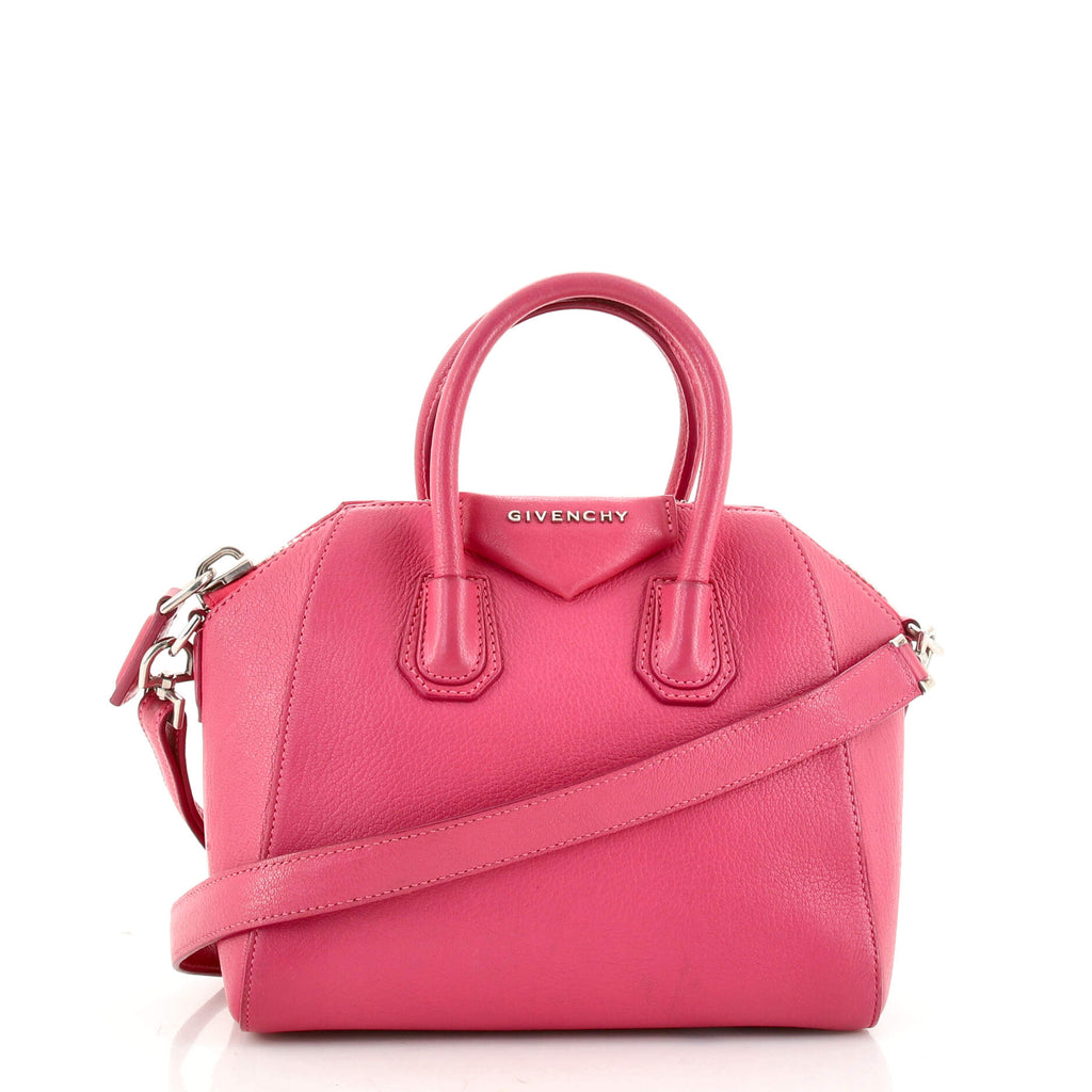 Givenchy Antigona Bag Leather Mini Pink 1498004