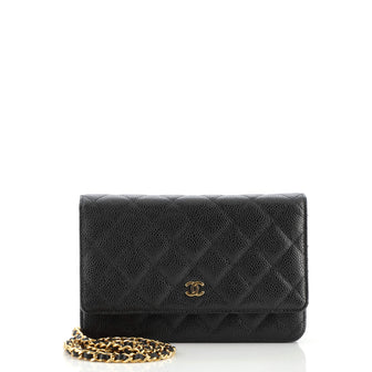 Chanel Wallet on Chain Quilted Caviar