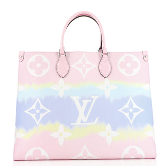 Louis Vuitton OnTheGo Tote Limited Edition Escale Monogram Giant GM