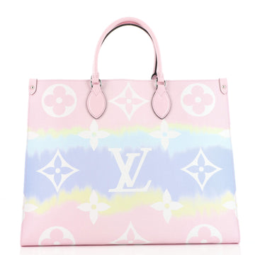 Louis Vuitton OnTheGo Tote Limited Edition Escale Monogram Giant GM