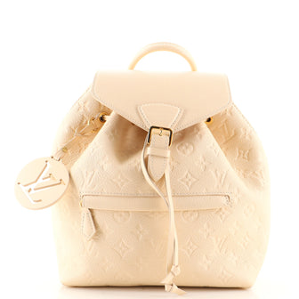 Louis Vuitton Montsouris Backpack NM Monogram Empreinte Leather PM