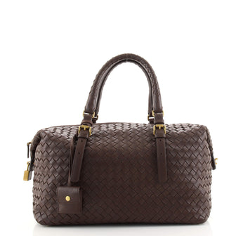 Bottega Veneta Convertible Boston Bag Intrecciato Nappa Medium