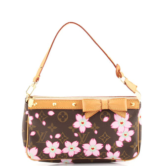 Louis Vuitton Pochette Accessoires Limited Edition Cherry Blossom Monogram
