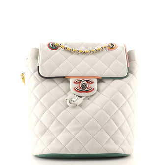 Chanel Cuba Urban Spirit Backpack Quilted Lambskin Small