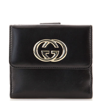 Gucci Britt Wallet Leather Compact