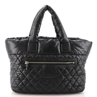 Coco Cocoon Zipped Tote Quilted Nylon Large