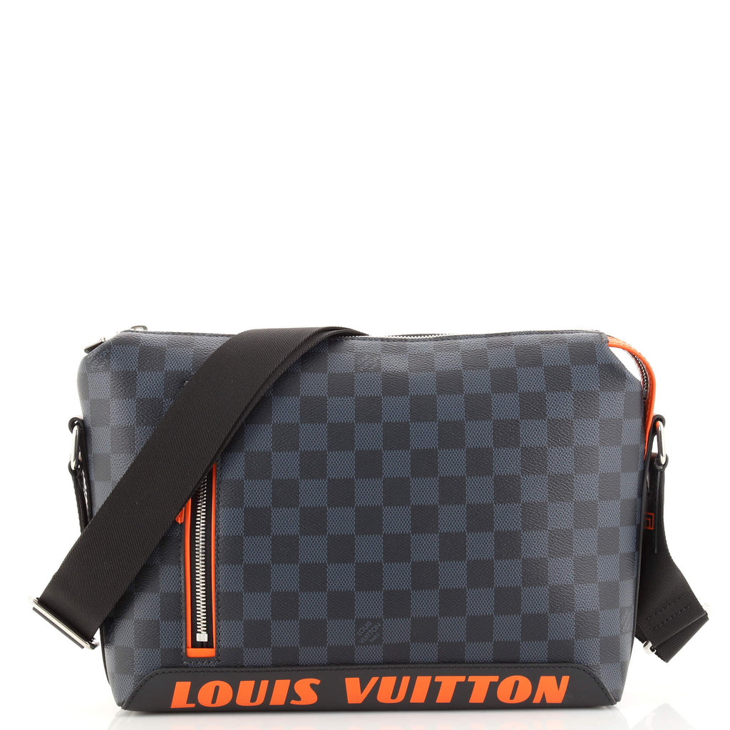Louis Vuitton Discovery Messenger Limited Edition Damier Cobalt Race PM  Blue 149902163