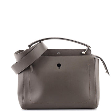 Fendi DotCom Convertible Satchel Leather Medium