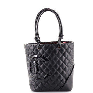 Chanel Cambon Tote Quilted Leather Medium