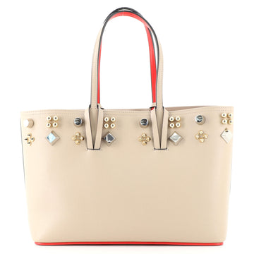 Christian Louboutin Cabata East West Tote Studded Leather Small
