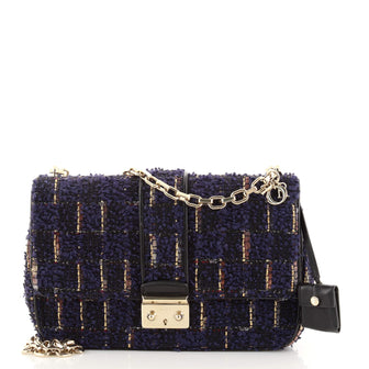 Christian Dior Miss Dior Flap Bag Tweed Medium