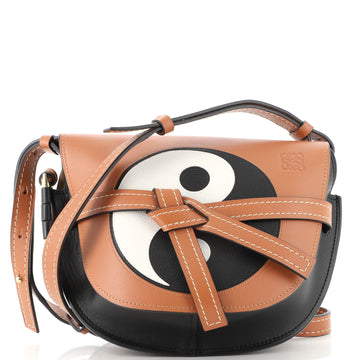 Loewe Gate Shoulder Bag Leather with Applique Small