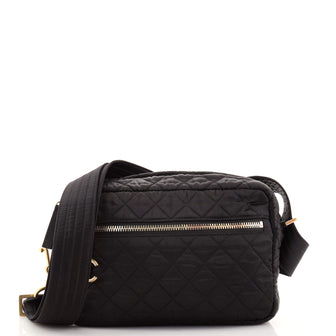 Chanel Paris-Hamburg Camera Bag Quilted Satin Small