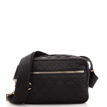 Chanel Paris-Hamburg Camera Bag Quilted Satin Small