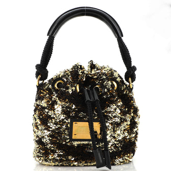 Louis Vuitton Noe Rococo Handbag Sequins Mini